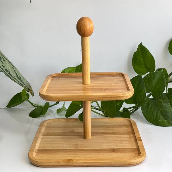 شیرینی خوری بامبو مربع